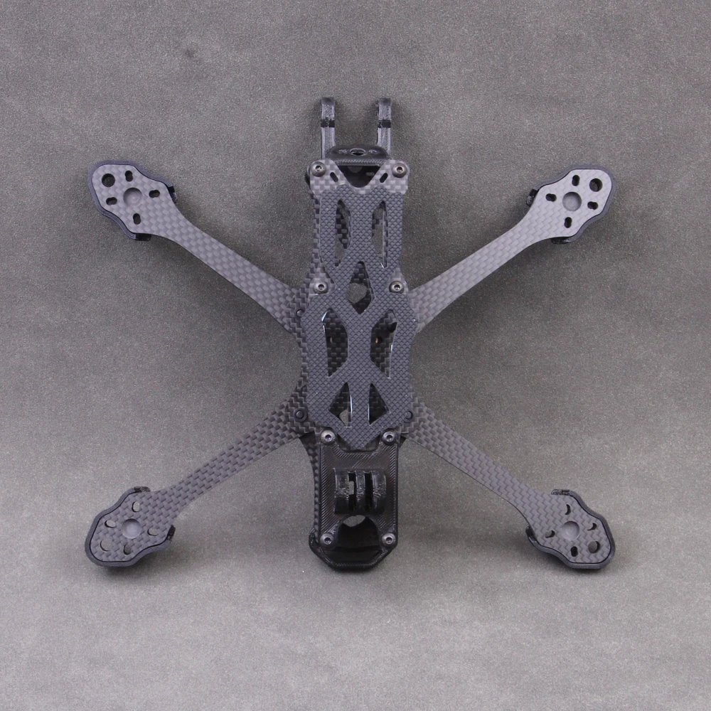 APEX HD Carbon-Faser FPV-Rahmen Freestyle 5/6/7 Zoll Renndrohnen-Teile für 19/20mm Kamera | DJI Air Unit/VISTA VTX Kit/Analog – Detail 5