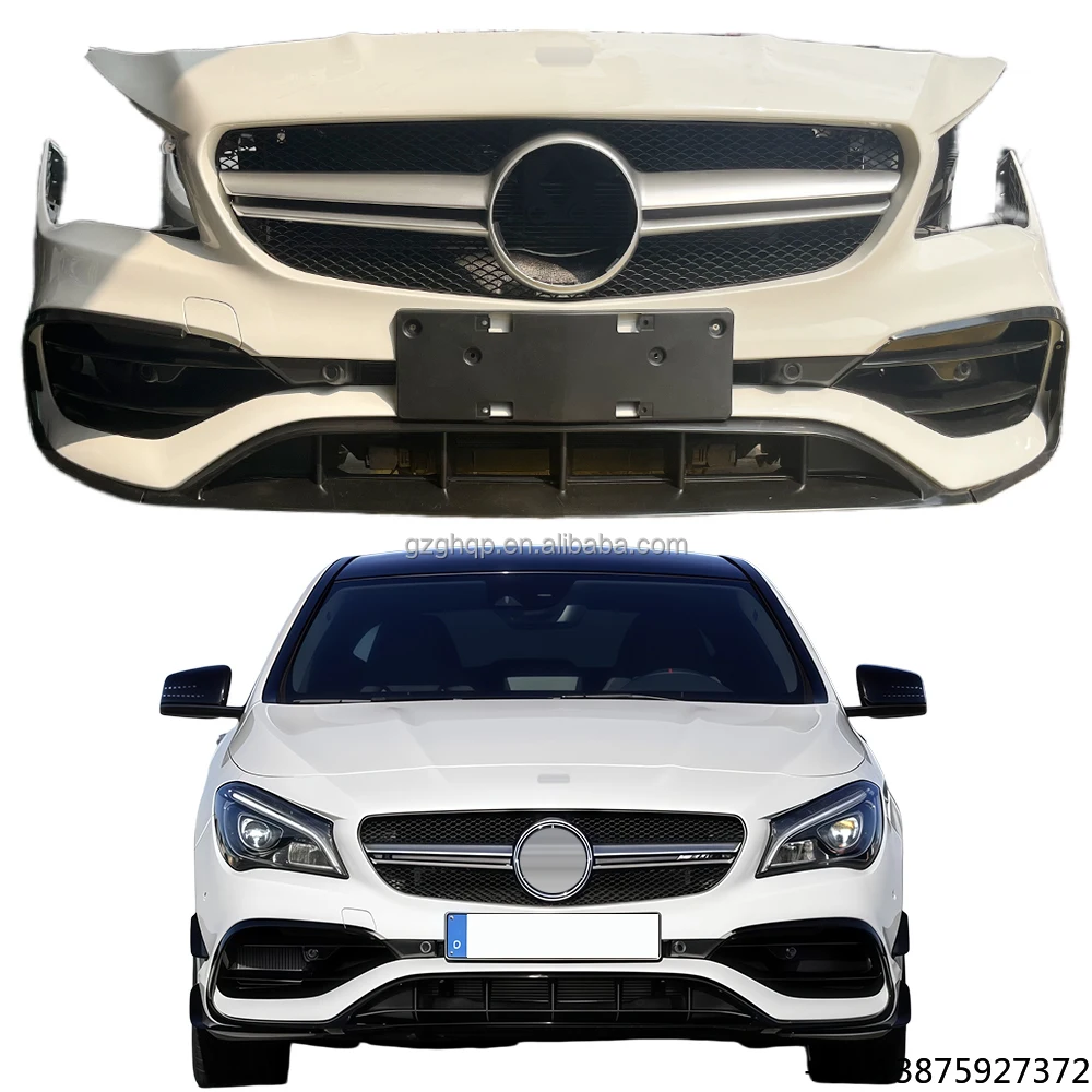 

Оригинальный автомобильный бампер с радиатором, подходит для CLA W117: бампер, капот, крылья, решетка радиатора и комплект обвеса.