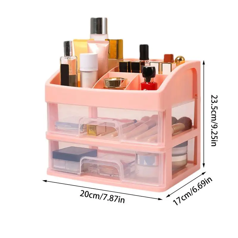 จัดเก็บแต่งหน้าOrganizerแต่งหน้าจัดเก็บOrganizerกันน้ําSkincare Organizerเครื่องประดับสําหรับห้องนอนห้องน้ํา