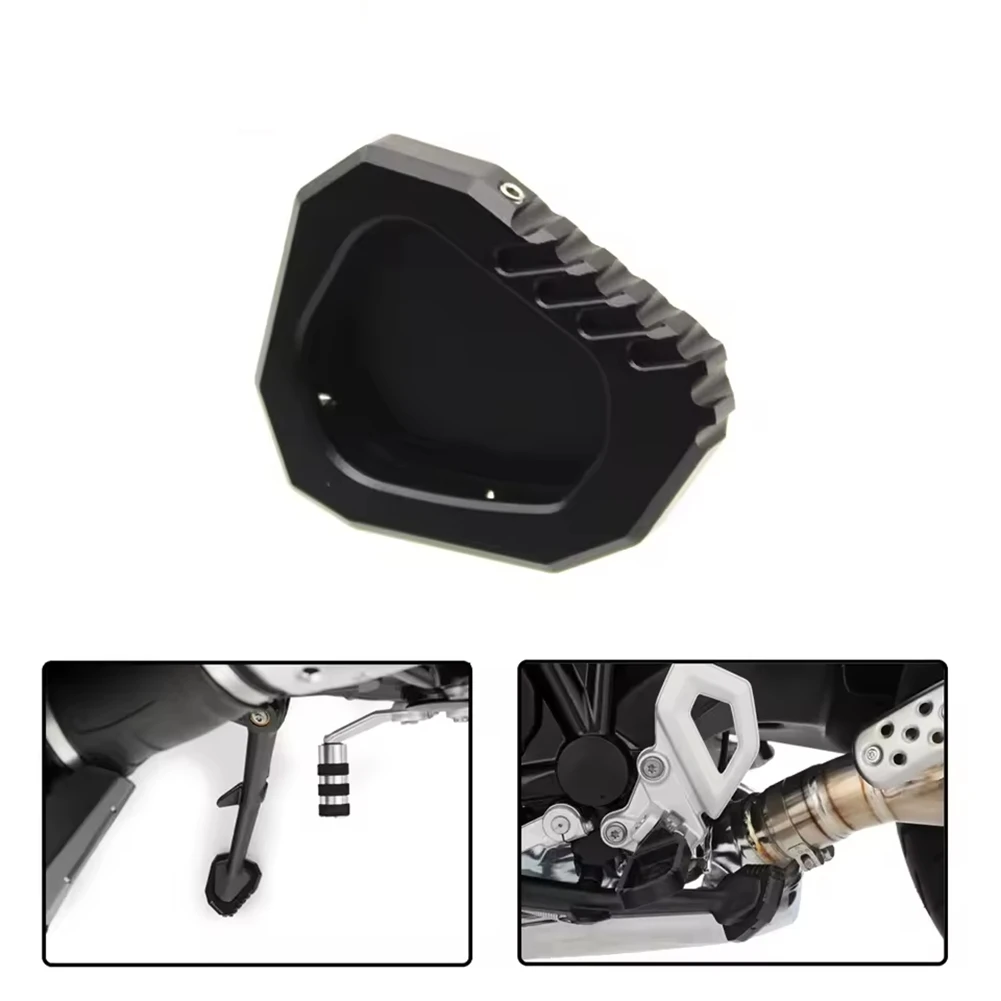 

For BMW R12 NINET Kickstand Pad For BMW R12 NINET Side Stand Extension Support Pad Motorcycle Accessorie