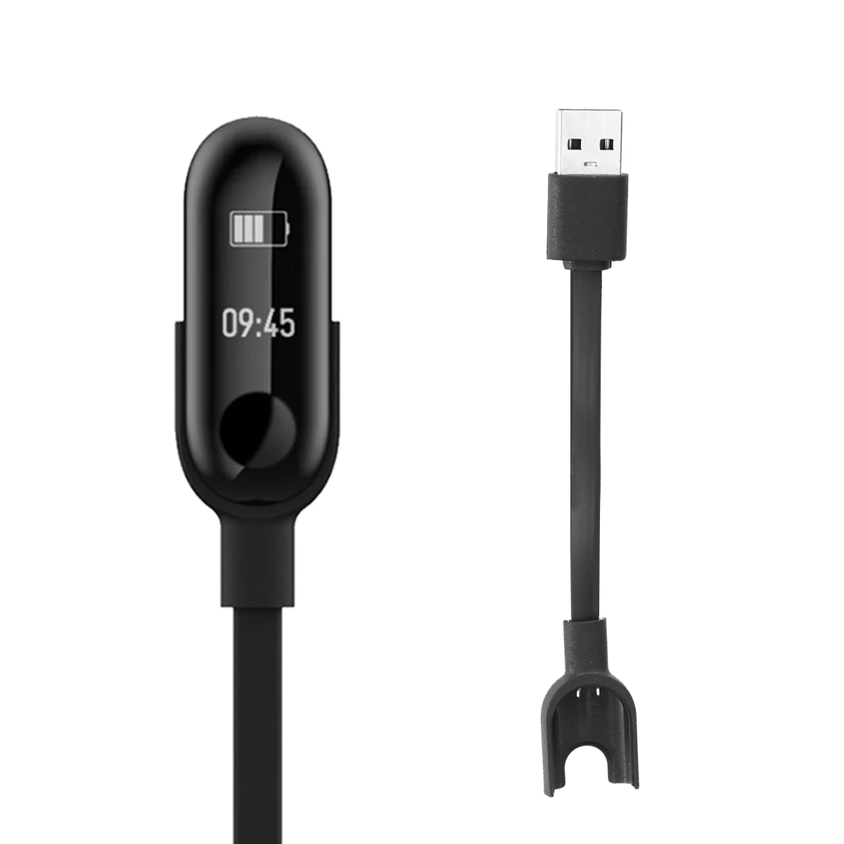 

Charging Cable For 3 Replacement Usb Cord Fast Charge Durable Tpe Flat Compact Lightweight Portable Black