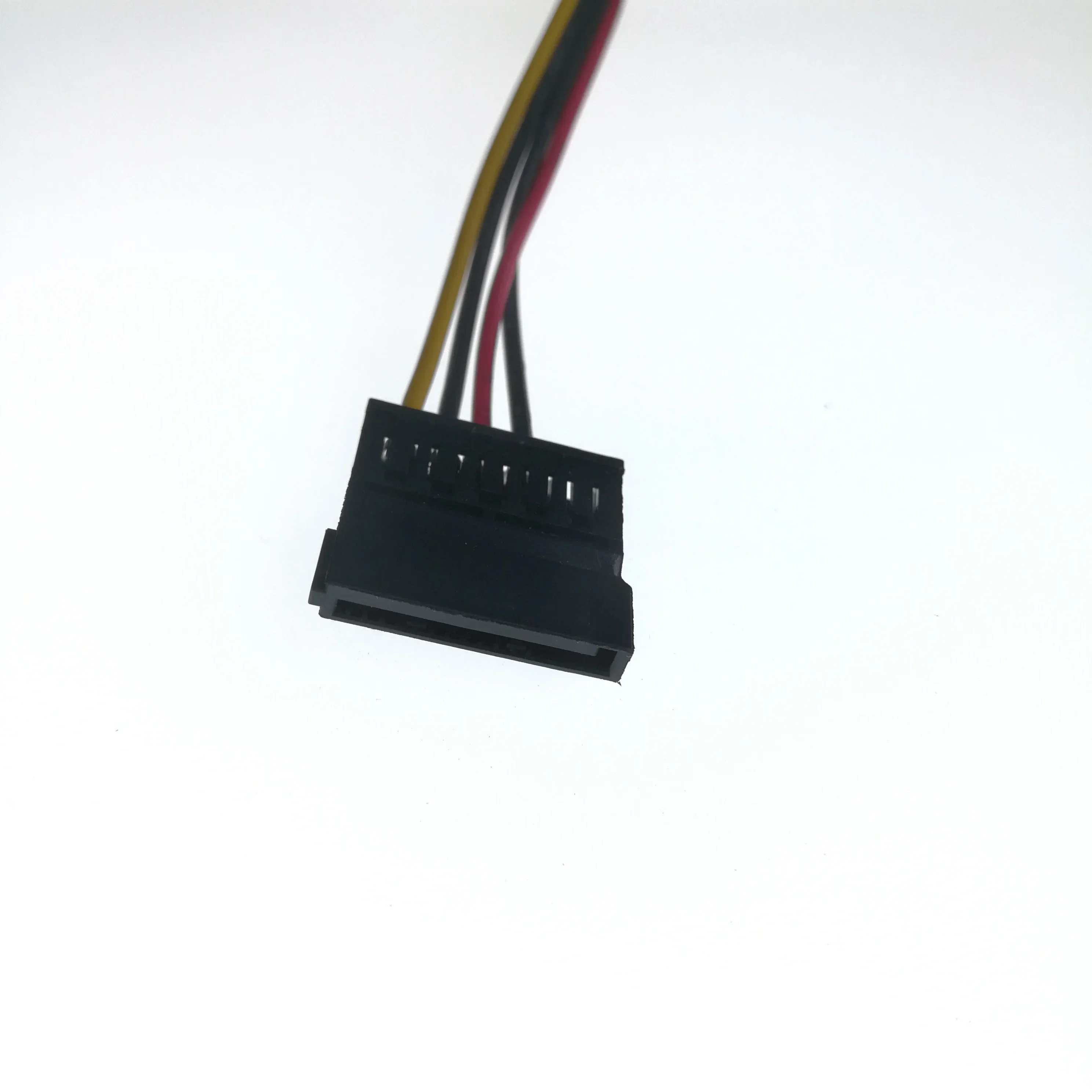 4Pin FDD Floppy Male to 15P SATA Female Adapter Converter Hard Drive Power Cable 20cm 50cm