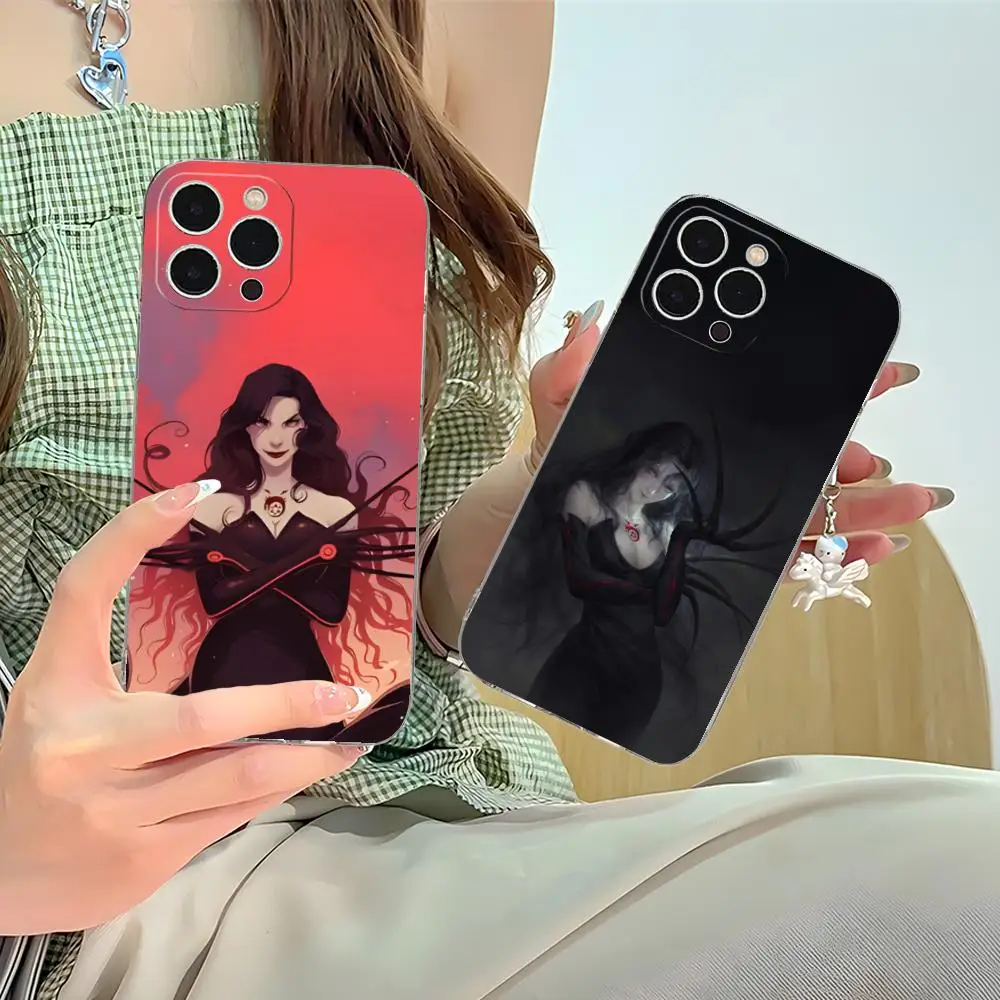 

Чехол для телефона Fullmetal Alchemist Lust для iPhone 16, 15, 14, 13, 12, 11 X XR XS 8 6 Pro Max Plus Mini Clear Color Cover Pretty Cover
