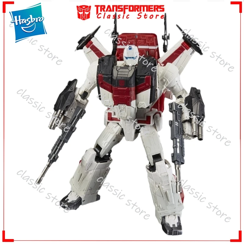 متوفر في المخزون ألعاب المحولات الكلاسيكية لـ Cybertron: Siege WFC-S28 Jetfire Autobots شخصيات الحركة هدايا قابلة للجمع