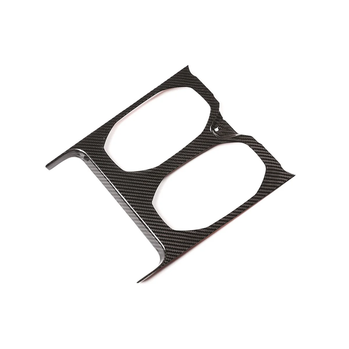 

Carbon Fiber Car Central Control Water Cup Holder Panel Trim Cover Interior Accessories for URUS 2018-2021