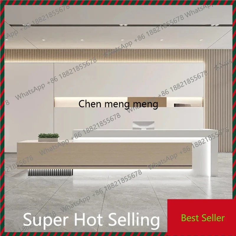 

Design Welcome Reception Desks Adult High Quality Service Commericial Reception Desks home Modern Muebles Schreibtisch Furniture