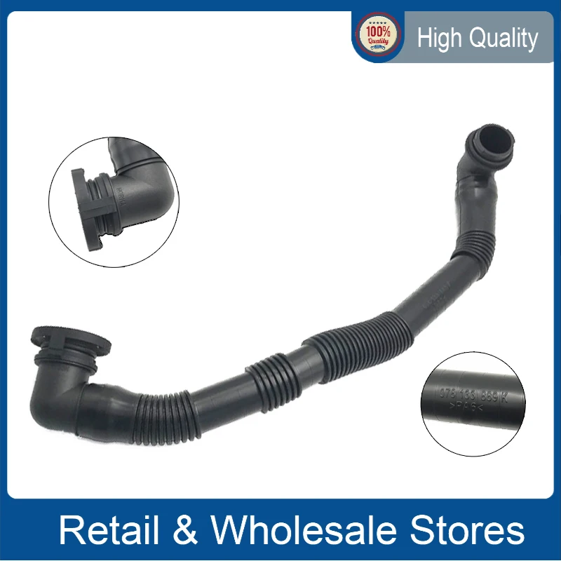 

Secondary Air Pump Connection Pipe 078133889H for VW PASSAT SUPERB AUDI A4 A6 078 133 889 H 078 133 889H