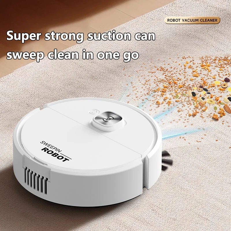 3-in-1 Low Noise Mini Sweeping Robot Intelligent Sweeping Integrated Fully Automatic Cleaning Sweeping Machine Appliance