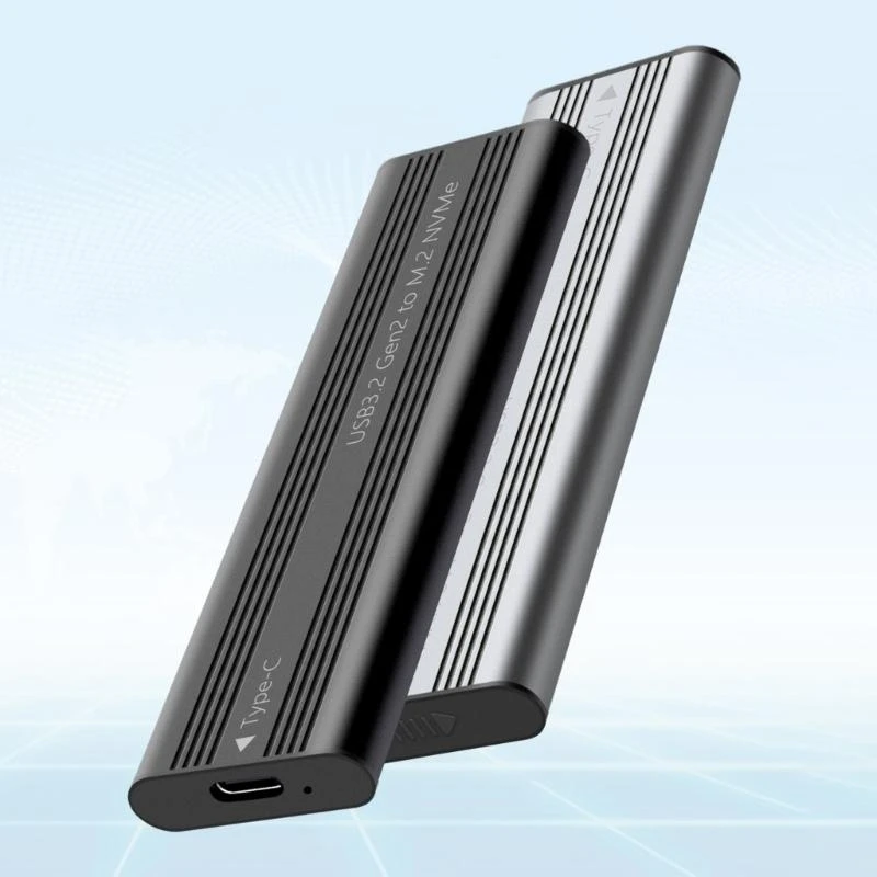 USB 3.2 M.2 Solid Disk Aluminum Case 5Gbps Fast Type C Connection