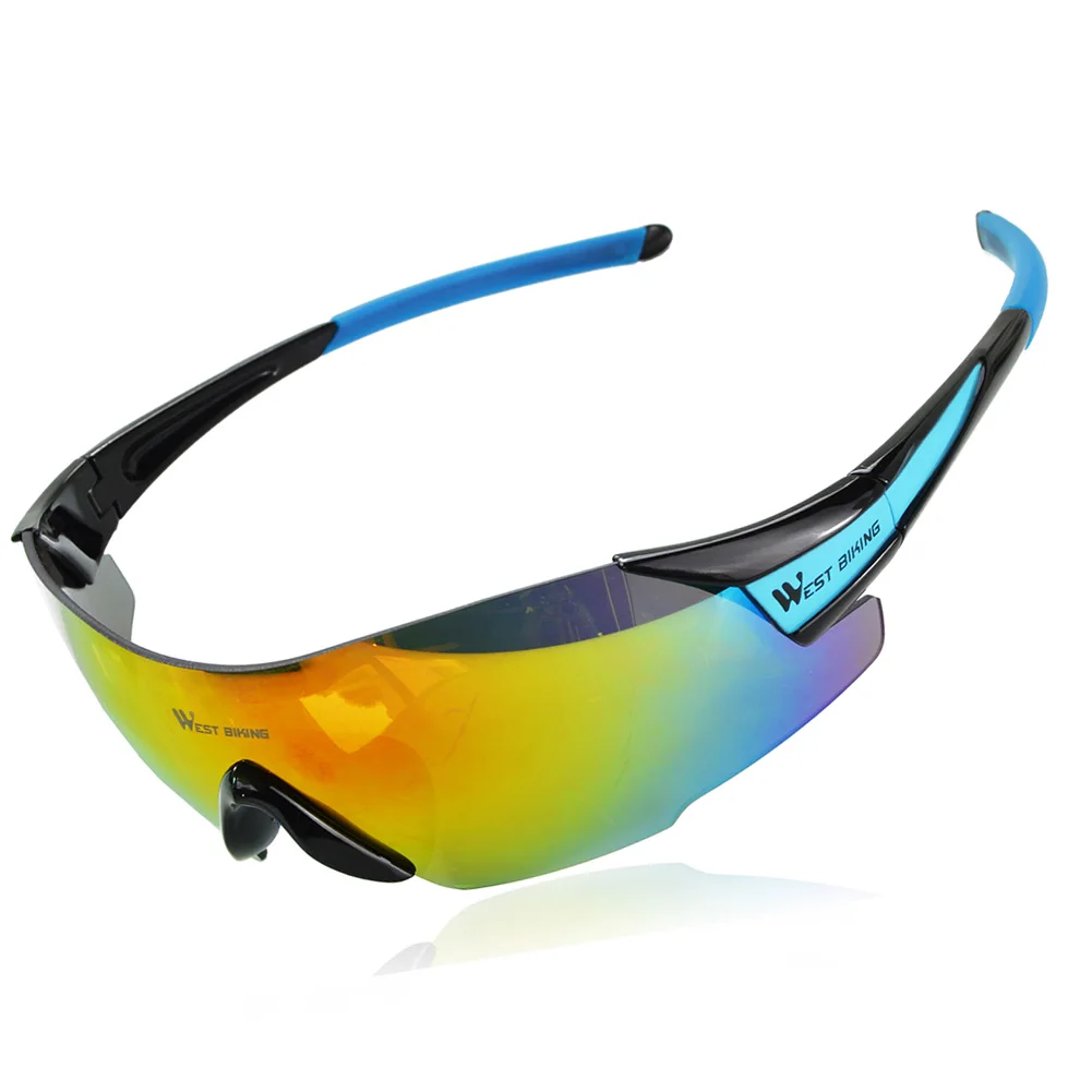 WEST BIKING Cycling Glasses Windproof Outdoor Sports Goggles Sunglasses MTB Road Bicycle Protection Eyewear Cycling Equipment