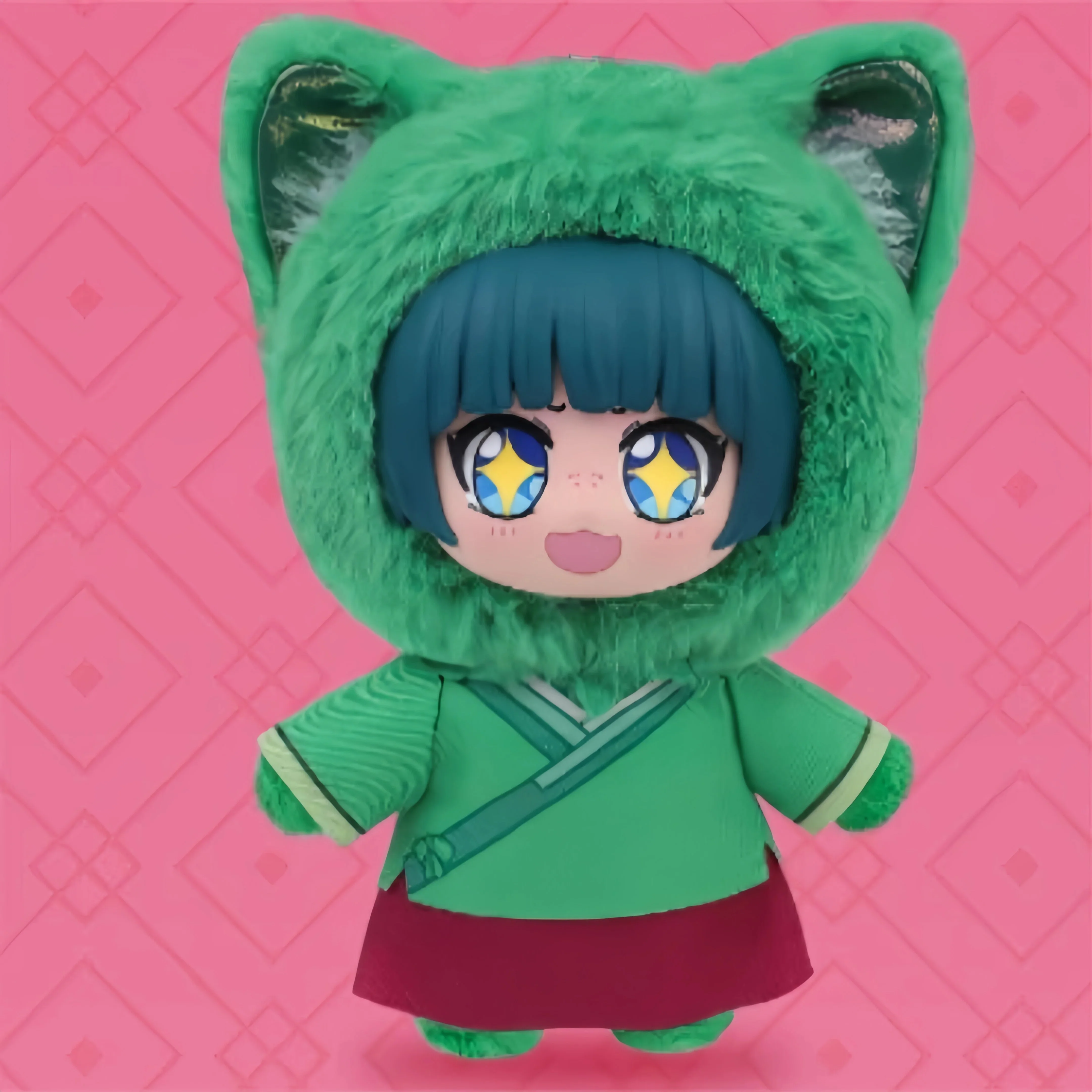 

Eaki The Apothecary Diaries Blind Box Cat Ear Series Cute Vinyl Plush Anime Figure Bag Charm Surprise Gift For Anime Fans