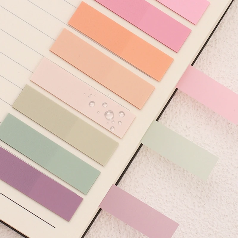 แท็บหนังสือ Sticky Tabs สำหรับใส่คำอธิบายประกอบ Sticky Tabs Clear Sticky Notes Markers Dropship