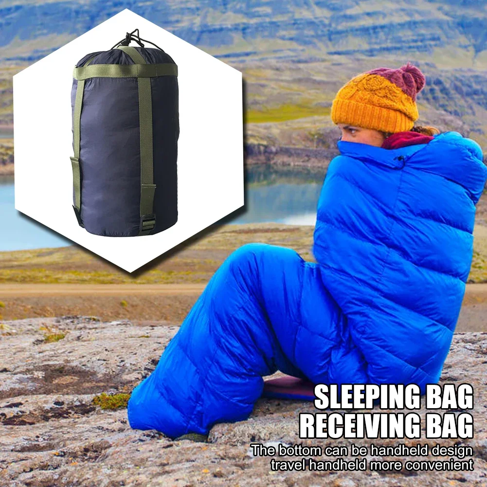 Outdoor Camping Sleeping Bag Compression Pack Travel Hammock Storage Bag