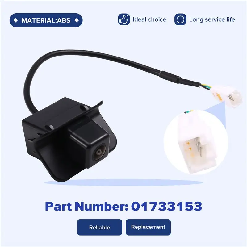 A09E-New 01733153 Rear Camera For Geely Vision 2015 2016 2017 Auxiliary Reversing Camera Parking Back-Up Rear View Camera