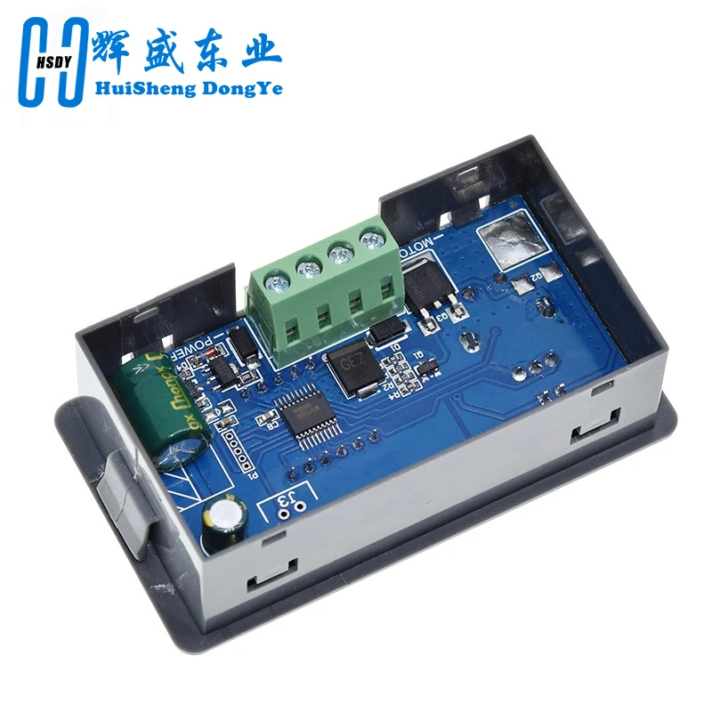 DC 5-30V 12v 24v 5A DC Motor Controller PWM Adjustable Speed Digital display encoder duty ratio frequency MAX 15A ZK-MG