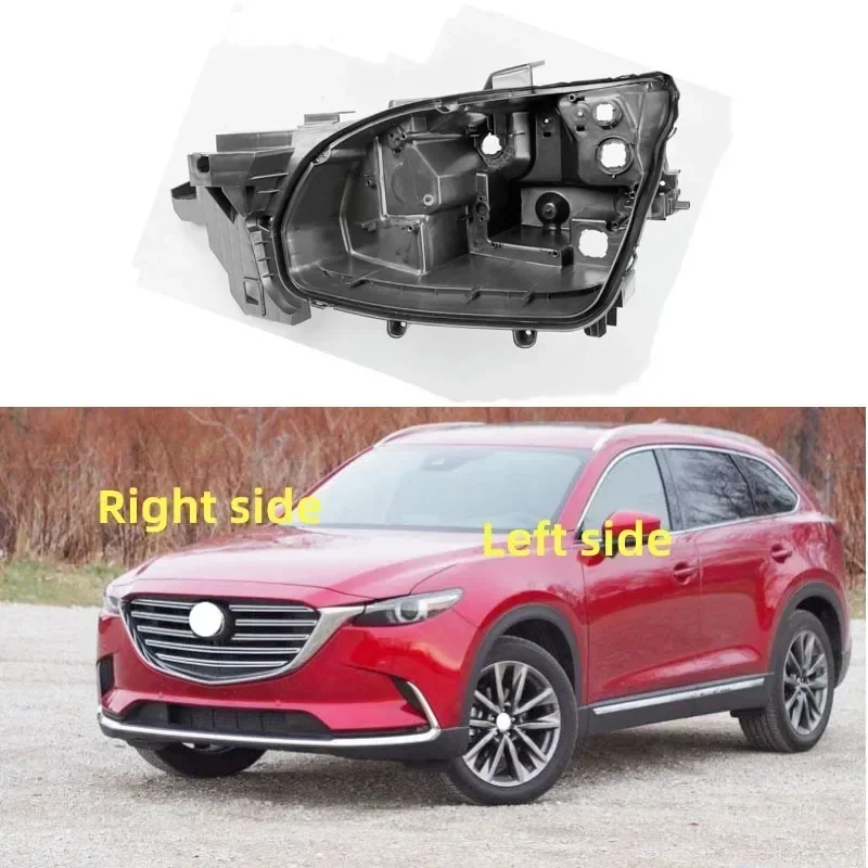 Base de lumière de sauna de remplacement pour MAZDA CX9, coque arrière, lumière de maison noire, 2016, 2017, 2018, 2019