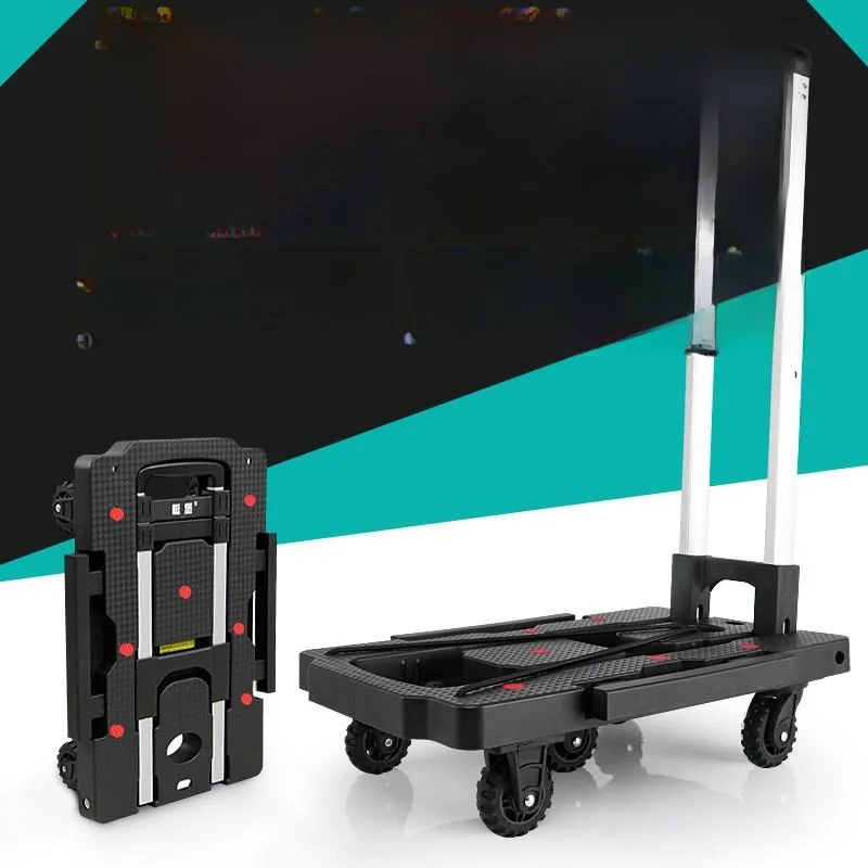 portable-luggage-cart-hand-pulling-heavy-duty-moving-goods-trailer-folding-storage-organizer-for-home-and-travel-use