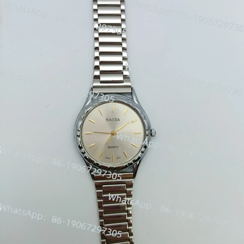 

На складе Шанхайская часовая фабрика 3, кварцевые нейтральные часы Haida, простой стиль