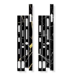 2PCS Colorful Skins Phone Sides Sticker Frame Film For Redmagic 9 8s pro Matte Edge Skin For Nubia Redmagic 8pro