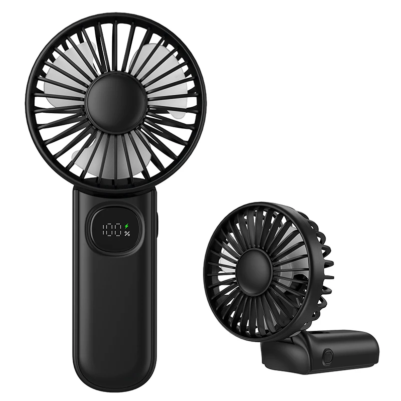 

5 Speeds Handheld Fans Portable Pocket Fan Mini Rechargeable Battery Handy Fan For Outdoor Summer Gift