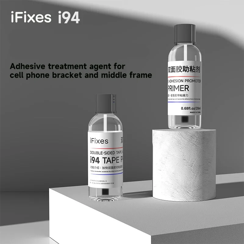 IFixes I94 50/20ML Double-Sided Tape Adhesion Promoter Tape Primer for iPhone Bracket Middle Frame Adhesion Enhancer