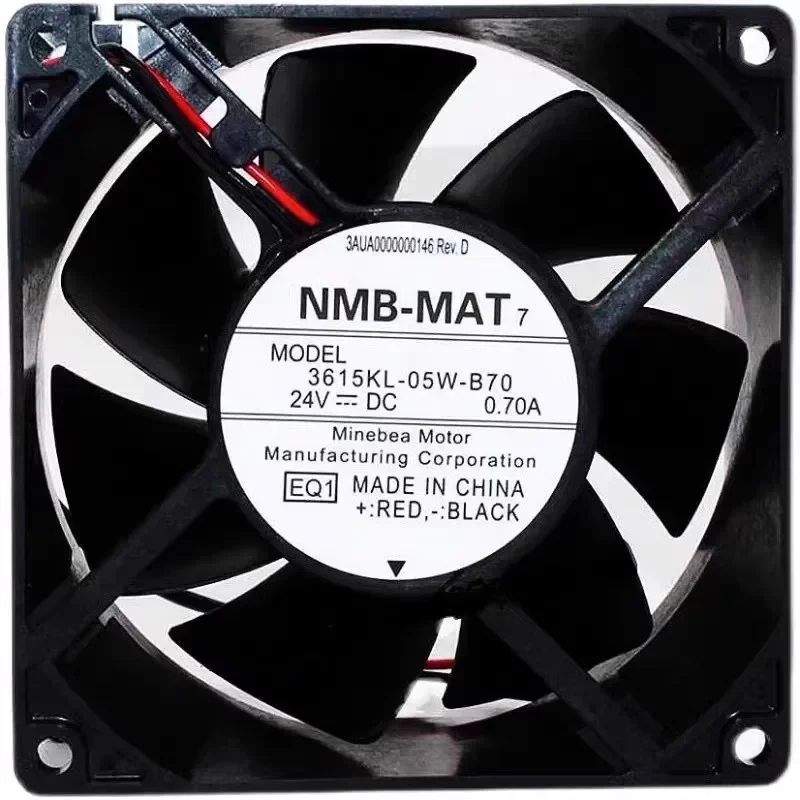 for 3615KL-05W-B70 24V 0.7A 9cm Cooling Fan for ABB ACS510 ACS550 Inverter Dedicated Replacement Part