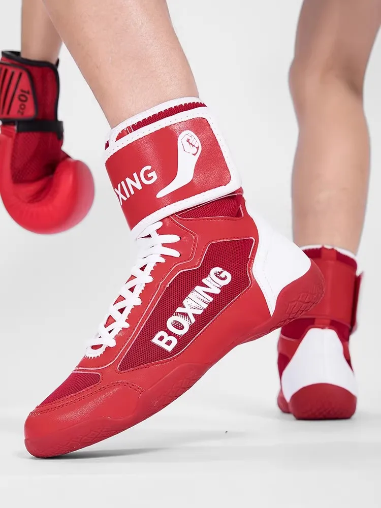Best-Selling 2026 Unisex Breathable, Durable, Slip-Resistant Professional Wrestling Shoes, Boxing Shoes, Training Shoes