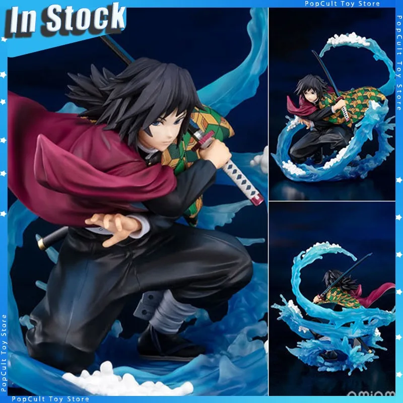 

В наличии 17 см Demon Slayer Zero Фигурка Томиока Гиюу Аниме Фигурка Коллекция ПВХ Модель Кукла Kimetsu No Yaiba Подарки Игрушки
