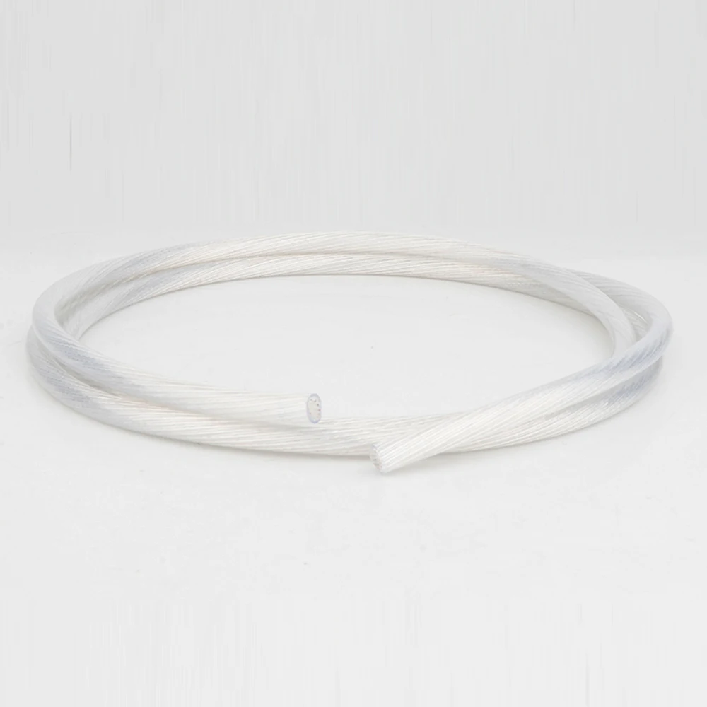 X420 Hi-end 4N OFC posrebrzany kabel luzem Hifi Audio 12 rdzeni głośnik Interconnect kabel Audio DIY głośnik luzem kabel