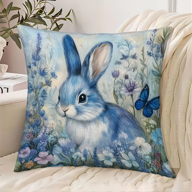 Charming Blue Bunny… - image
