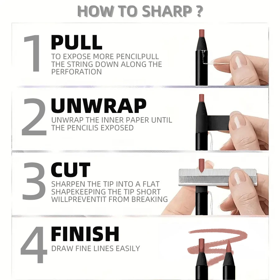 12色マットリップライナーペン 長持ちリップグロス 高発色リップティント 防水 レッドブラウン リップライナー 韓国コスメ ギフト