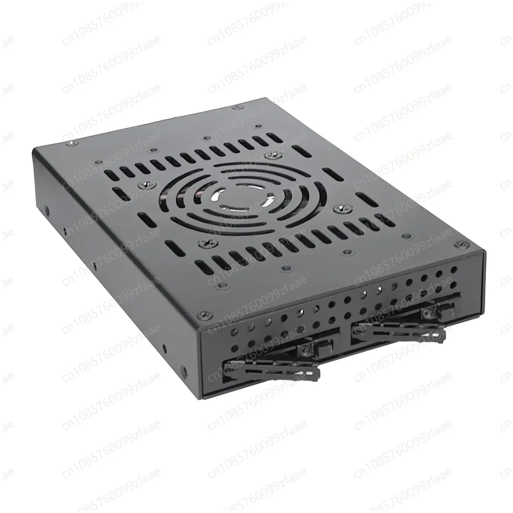 Dual Disk 3.5-inch Floppy Drive M.2 NVMe PCIe SSD Solid State Drive Box Cold Swap and Unplug