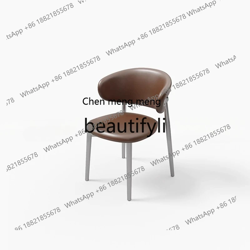 X Card seat sofa commercial wall bench, dining room chair stainless steel table and chair combination