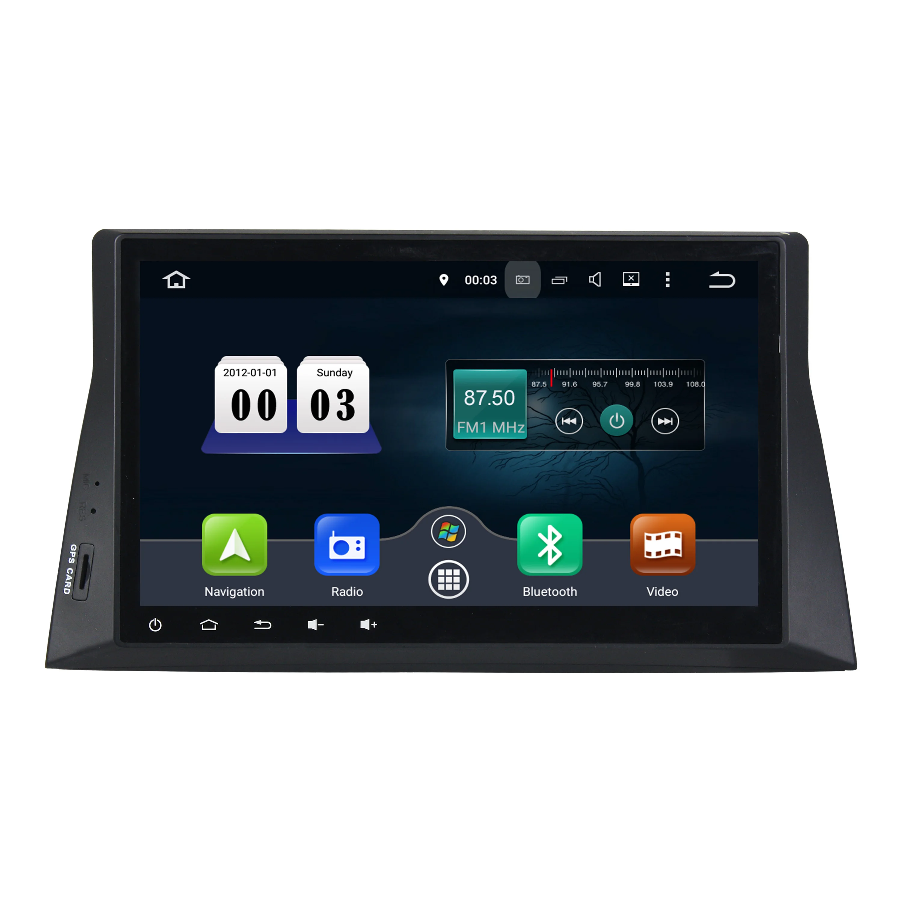 

10.1" Android 14 MT8667 Car Multimedia Player 8 Core 8+256G For Honda Accord 8 2008-2013 Low Level Touch Audio Carplay DSP BT
