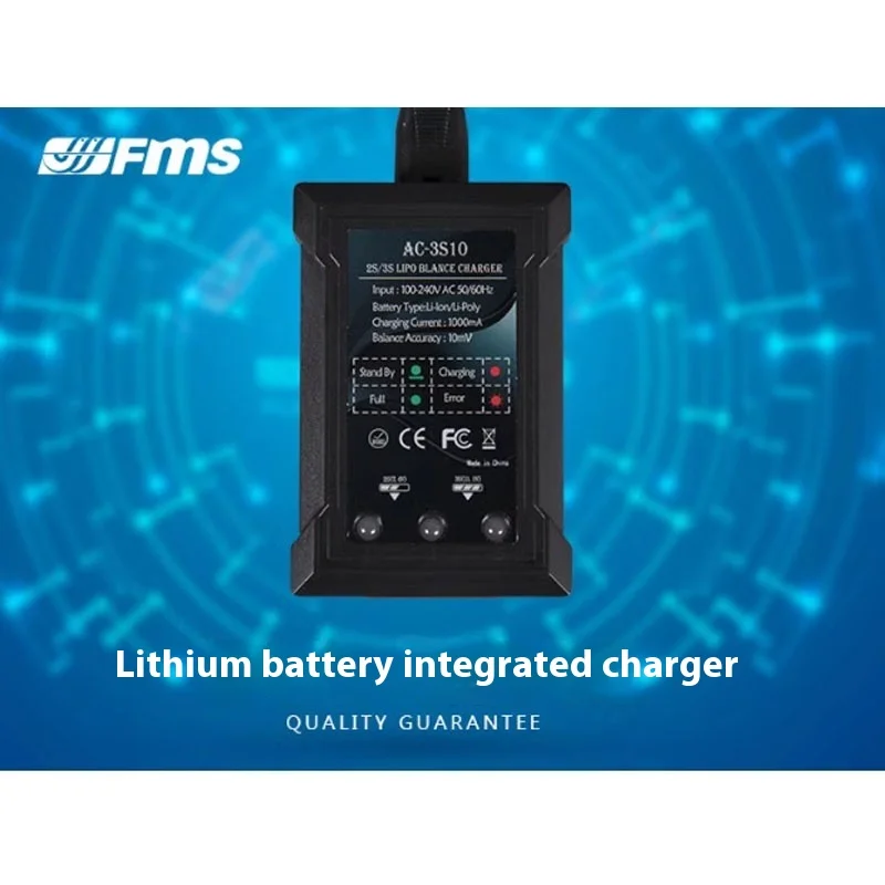 

Fms Electric Model Aircraft Charger 2s 7.4v 3s 11.1v Lithium Battery New Integrated Charger