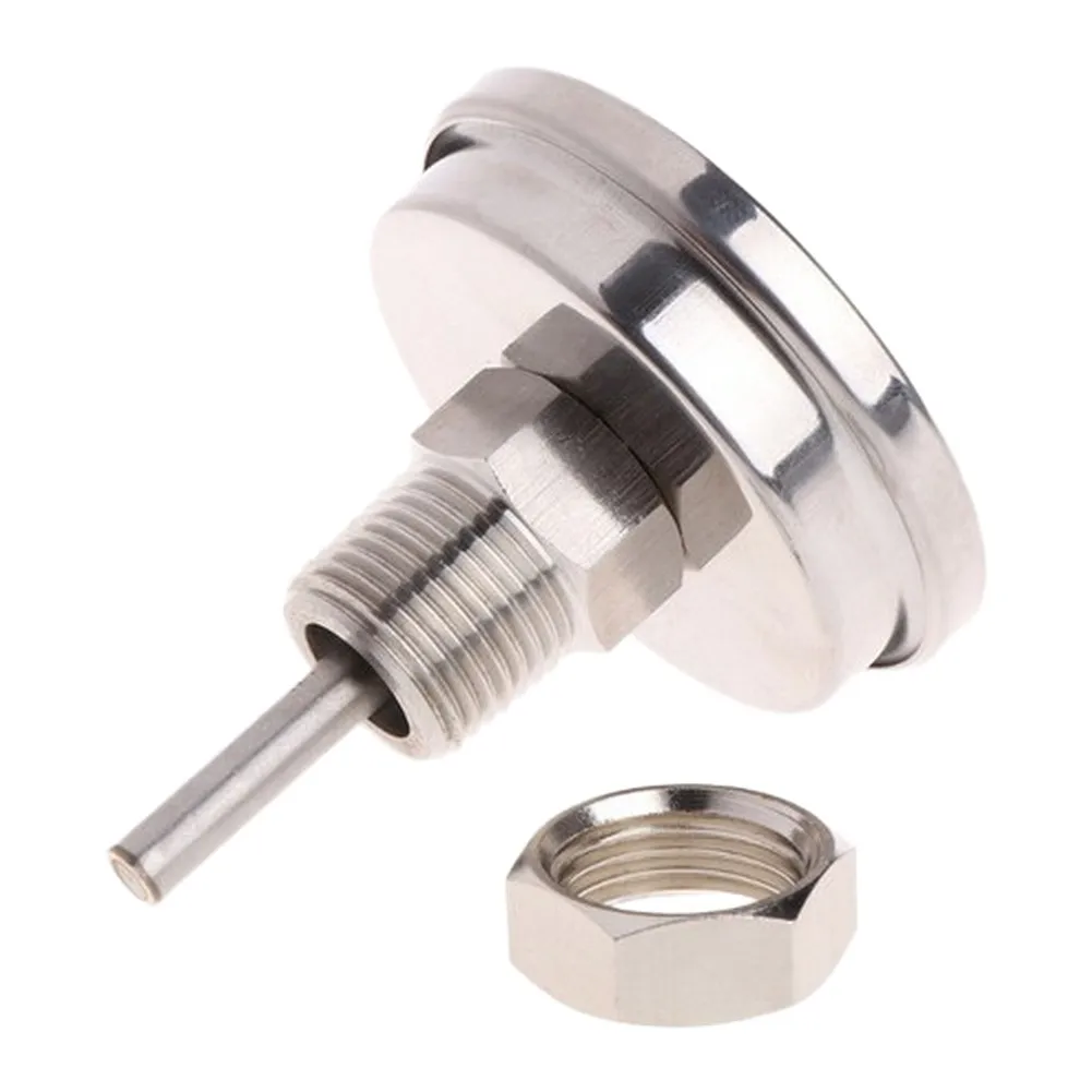 Stainless Steel 63mm Industrial Thermometer For Brewing Distilling Boiler Temperature Gauge Fireplaces Accessories