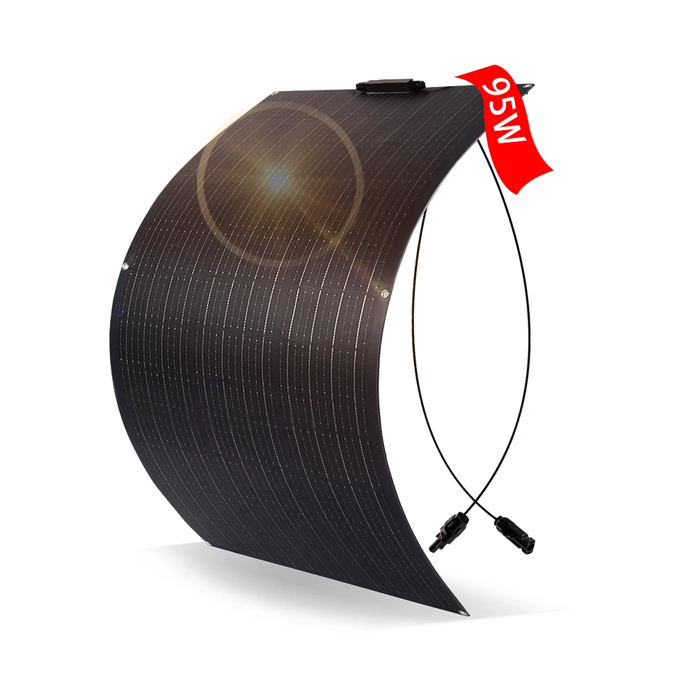 Panel Solar Flexible ETFE, sistema de recubrimiento de película anticorrosión, 20W, 40W, 50W, 60W, 80W, 90w, 110w, 120w, 150w, 18V