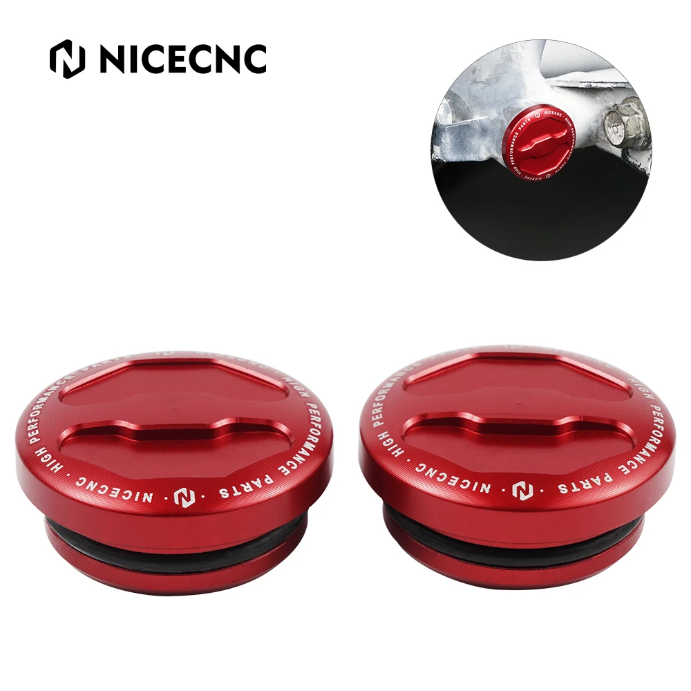 

NICECNC 2 Pcs Special Shape Plug Cover Cap ATV For Yamaha Raptor 700 2006-2008 2010-2020 700R 2009-2020 Replace 90338-23172-00