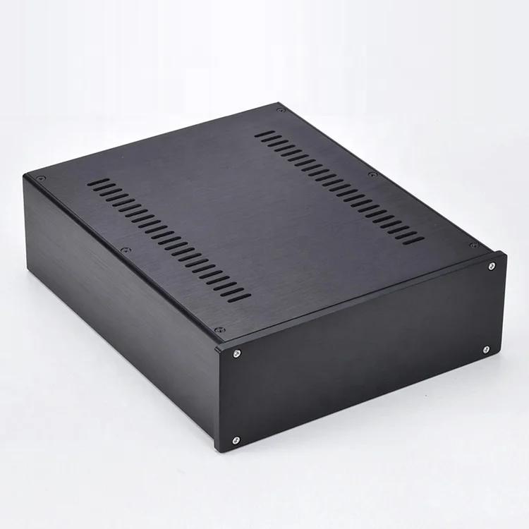 BZ2609 Aluminum Preamplifier Case DIY Custom Power Amplifier Enclosure Home Audio Chassis