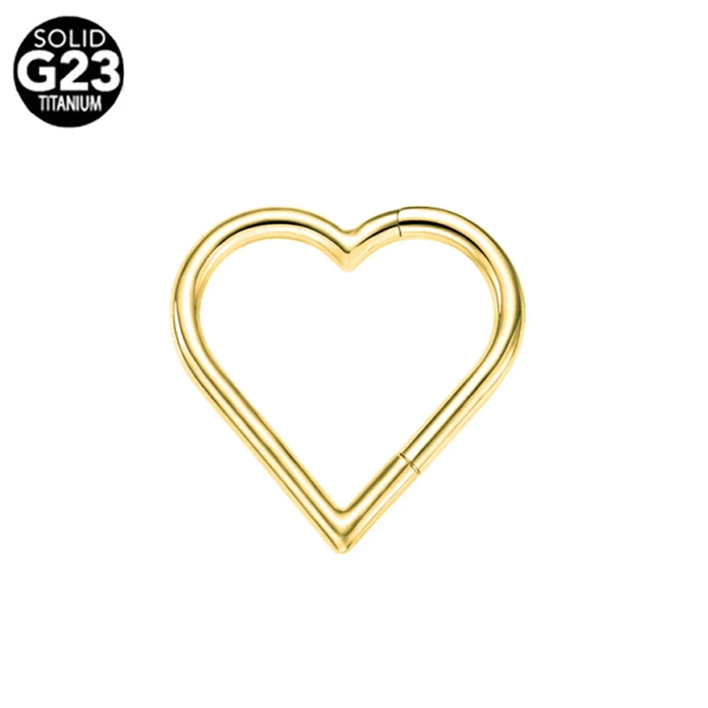 G23 Titanium Bee Septum Nose Ring Piercing