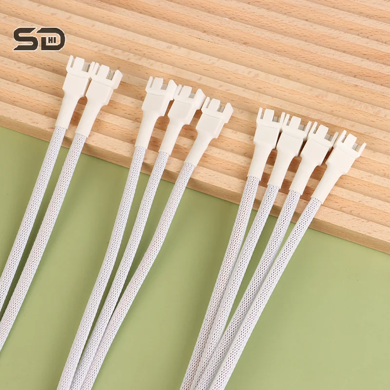 70 Degree 4 Pin 1 To 1/2/3/4 Motherboard CPU Fan Computer Case Fan Extension Adapter Cable PWM Female To 4 Pin Splitter Cable