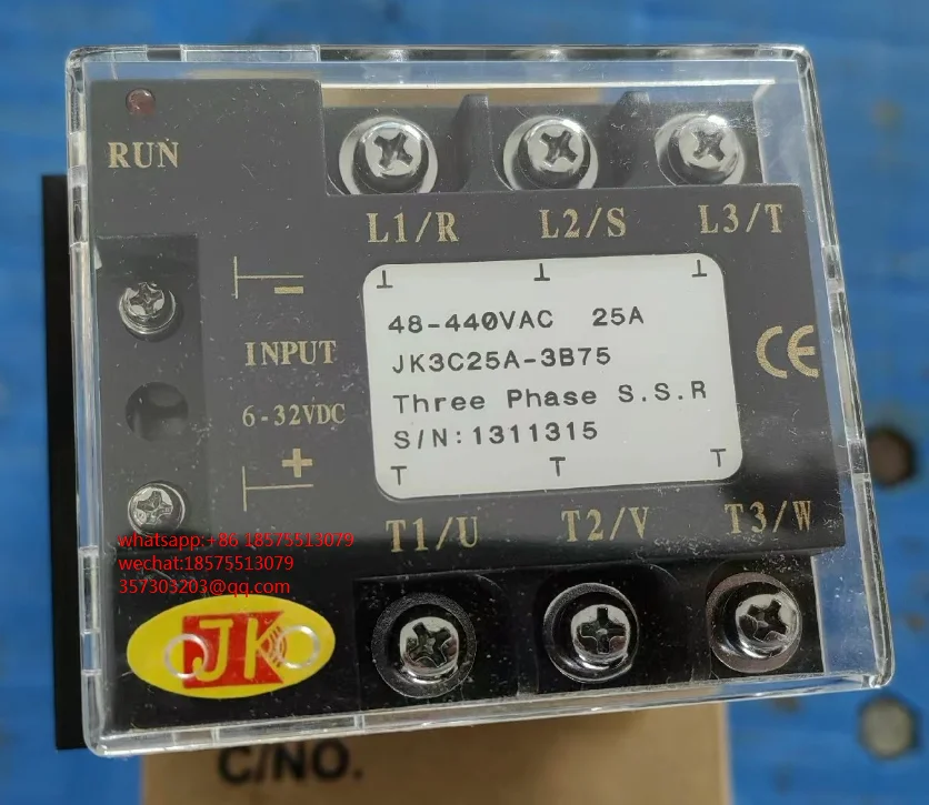 

For JK JK3C25A-3B75 Solid State Relay New 1 PIECE