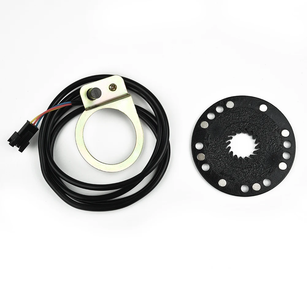 1xPulse Assist Sensor Electric Bicycle Pedal PAS System Assistant Sensor 5/8/12 Magnet Speed Sensor Electric Bike- Accessory