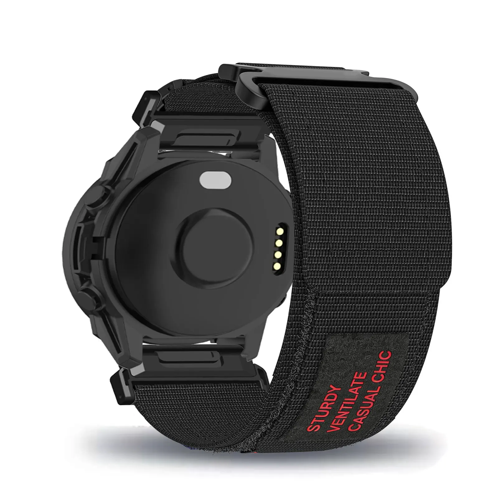 

Nylon Velcro Bands for Garmin Descent G2/Descent G1/Descent G1 Solar/Quatix 7 47mm/Quatix 7 Pro/Quatix 8/Tactix 8 Strap