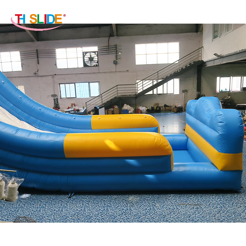 free ship to sea port,15x8x7mH giant inflatable beach pool slide,commercial inflatable water slide bouncy slide  for adults