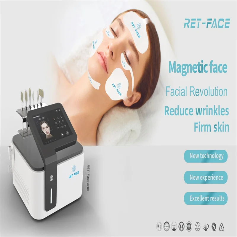 RE T-F ACE Face Lift Muscle Firming & Wrinkle Reducing Device EMS Facial Firming Device