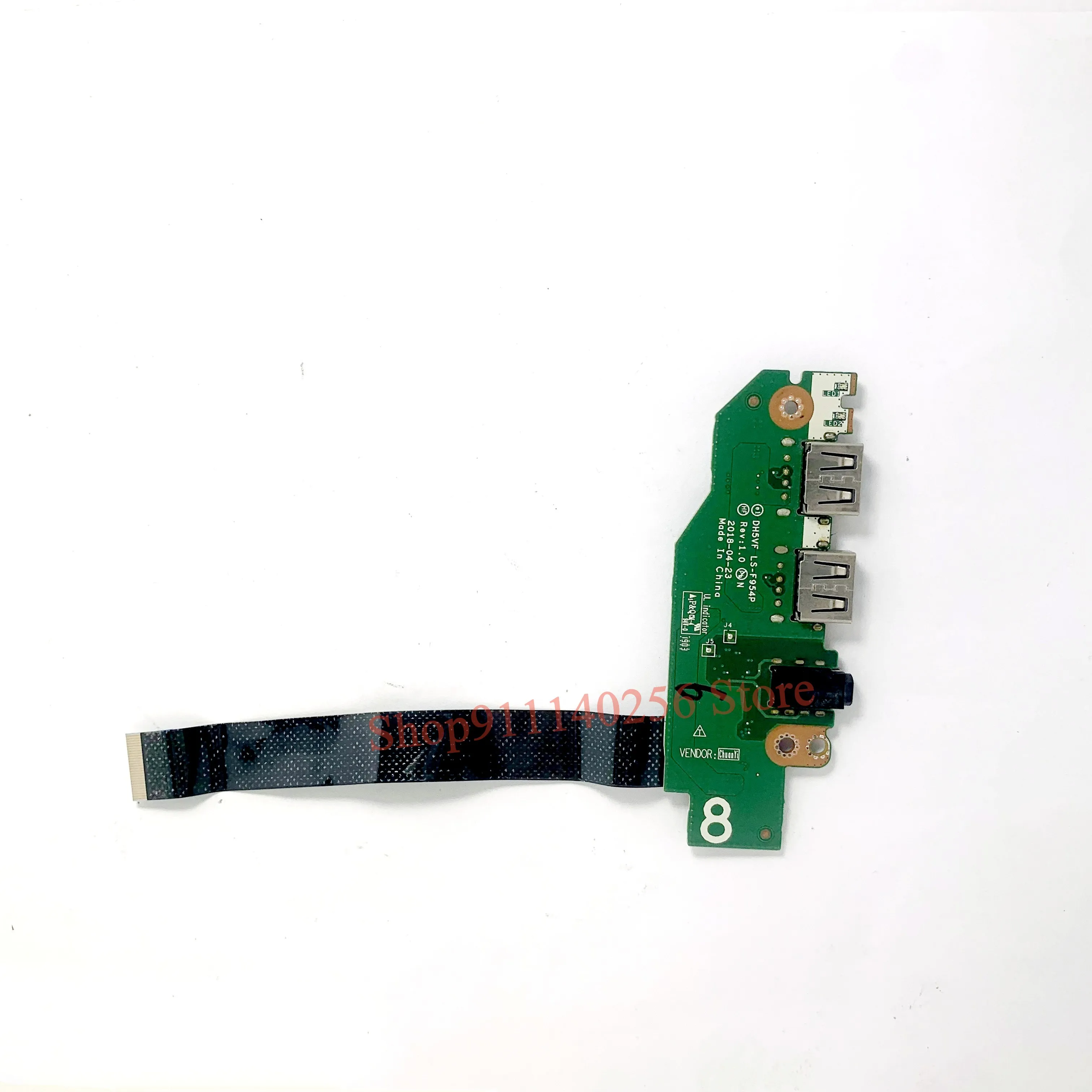 For Acer AN515-51 AN515-52 AN515-53 A715-71G A715-72G USB Audio Board With Flex Cable NBX0002C000 100% Tested DH5VF LS-F954P