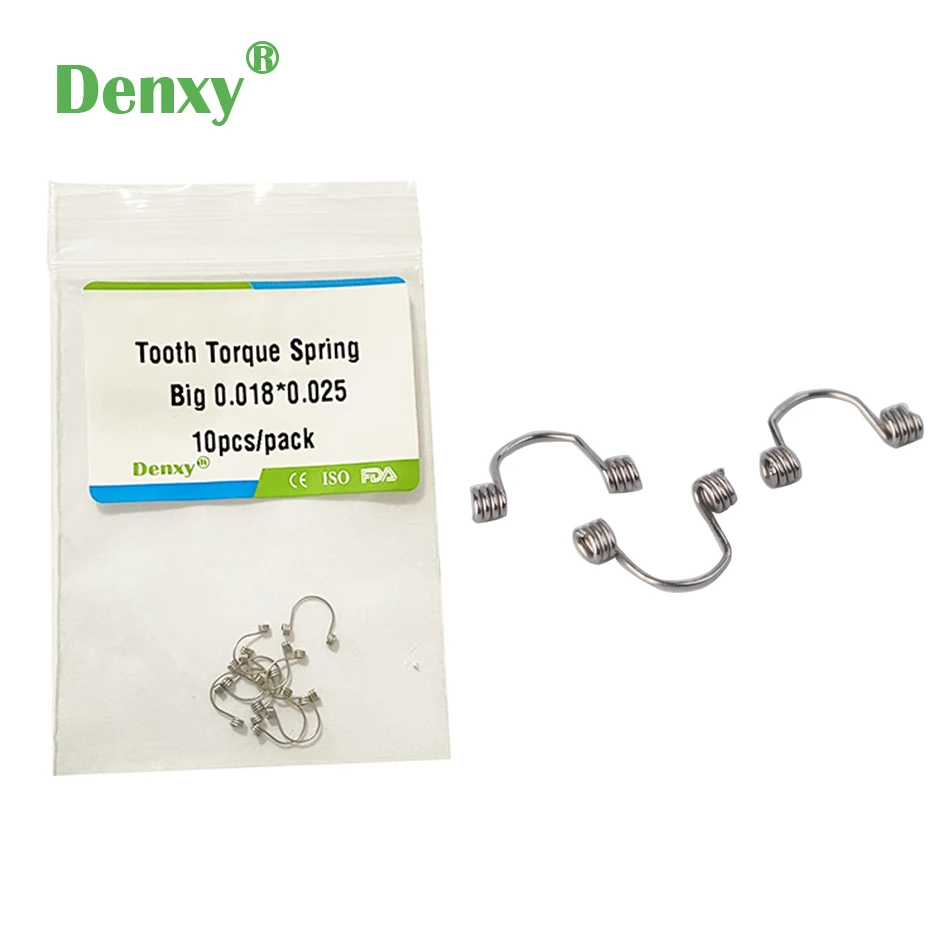 20pc Orthodontic Torque Spring Single Anterior Teeth Torquing Spring Orthodontic Archwire Anterior Orthodontic Bracket