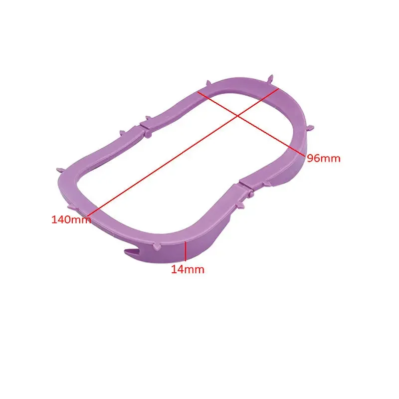 Cadre pliable dentaire en plastique, feuilles fantaisie, support, outils de barrière buccale, caoutchouc, 1 pièce