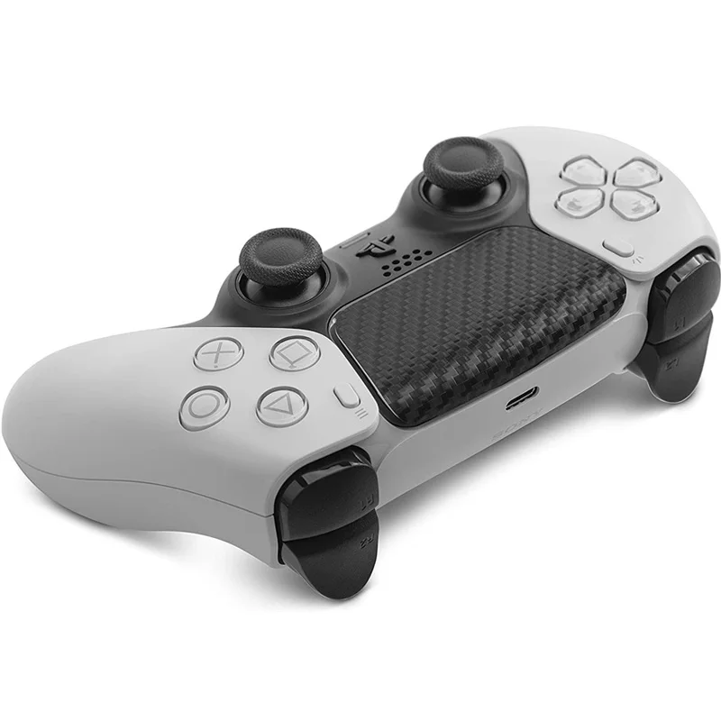 2 Pack Thin Stickers for PS5 Controller Touchpad Protective Scratch-proof Durable Gamepad Sticker for Playstation 5 Touchpad